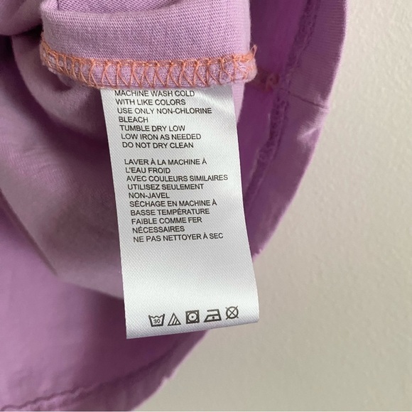 Bdg Colorblock Football Jersey Tee Basic T Shirt Short Sleeve Coral - Picture 15 of 16